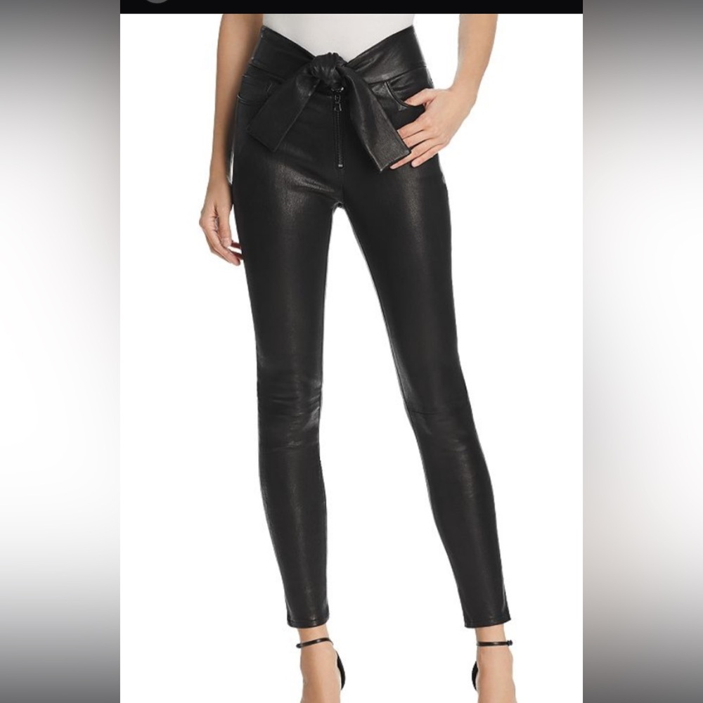 Frame leather pants